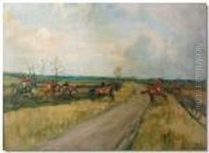 Thecorn-ellas Gorse by Lionel Louis Edwards