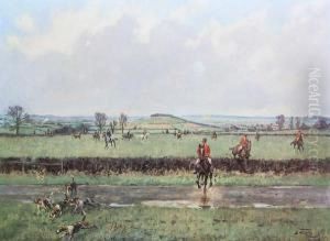 Lax Hill, Near Oakham by Lionel Louis Edwards