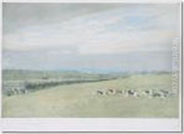 Edwards, Huntingscene, Coloured Print, Pencil Signed - view 1