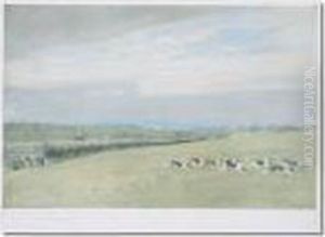 Edwards, Huntingscene, Coloured Print, Pencil Signed by Lionel Louis Edwards