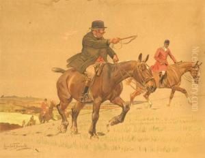 "hunting Types". Old Mr Barleycorn" by Lionel Louis Edwards
