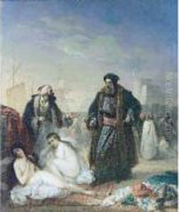 Marchand D'esclaves by Jacobus Josephus Eeckhout