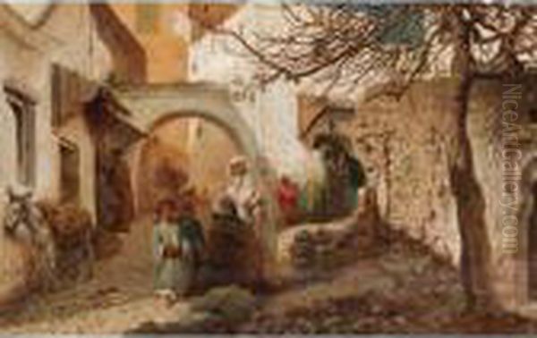 A Street In Tangier - view 1