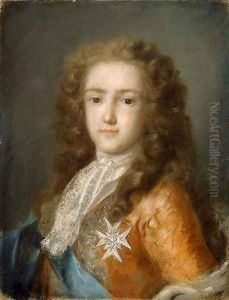 Louis XV As Dauphin by Rosalba Carriera