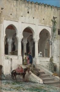 The Treasury (beit El-mal) At Tangiers by Victor Eeckhout