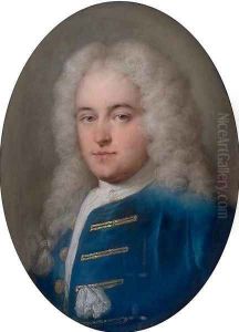 Portrait of Thomas Chase (1729-88), half-length, in a blue coat