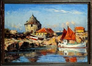 Coastal Scenery From Christianso Island, Denmark