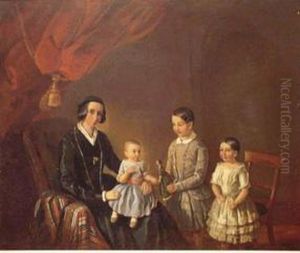 Family Portrait by Augustus Leopold Egg