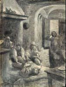 Pieta Contadina by Albin Egger-Lienz