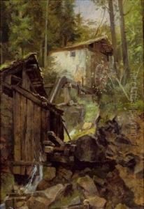Muhlen Am Gebirgsbach