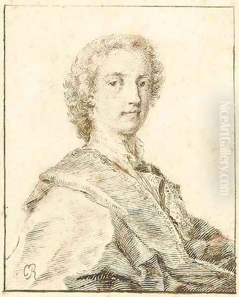 Portrait of Lewis Watson, 2nd Earl of Rockingham (circa 1714-1745), bust-length - view 1