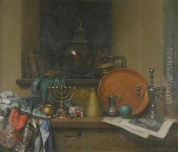 Still Life With Reflection Of The Artist - view 1