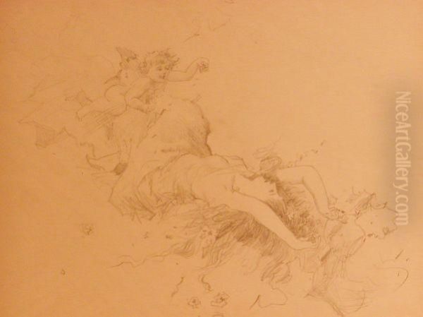 Cupid And Nymph - view 1