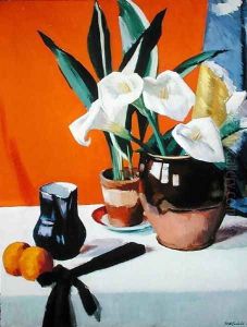 Arum Lilies by Francis Campbell Boileau Cadell