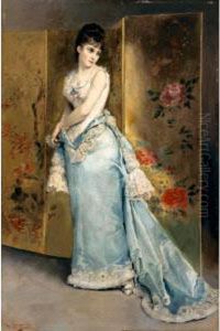 Mujer Con Vestido Azul (lady In A Blue Dress) Mujer Con Vestido Azul (lady In A Blue Dress)