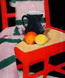 The Red Chair (The Blue Jug) c.1934 by Francis Campbell Boileau Cadell