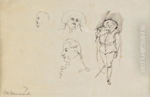 Mansfigur I Svenska Drakten by Carl August Ehrensvard