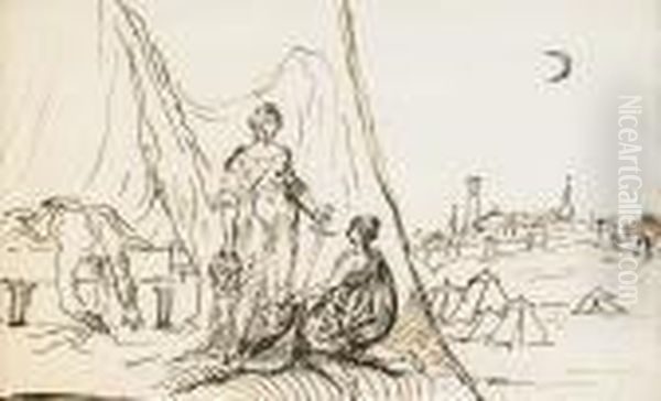 Judith Med Holofernes Huvud - view 1