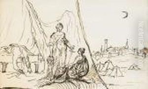 Judith Med Holofernes Huvud by Carl August Ehrensvard