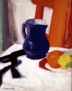 Blue and Orange by Francis Campbell Boileau Cadell