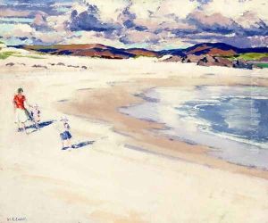 On the Shore, Iona, c.1920s by Francis Campbell Boileau Cadell