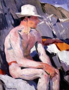 Bather in a White Hat