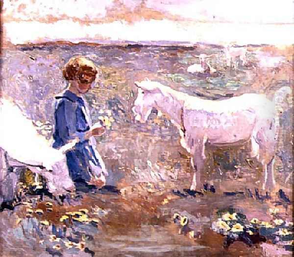 Goats Grazing - view 1