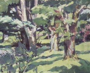 Trees at Auchinleck, Ayrshire