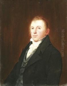 Portrait Of George Bradish by Jacob Eichholtz