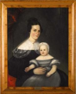 The Clockmakers Wife And Daughter by Jacob Eichholtz