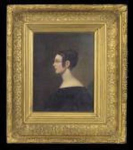 A Portrait Of Catherine Lehman by Jacob Eichholtz