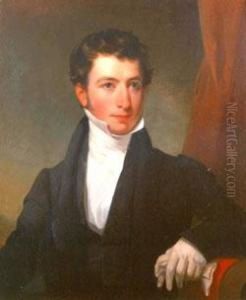 Portrait Of Robert J. Arundel by Jacob Eichholtz
