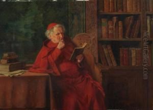 Cardinal Reading by Erwin Eichinger