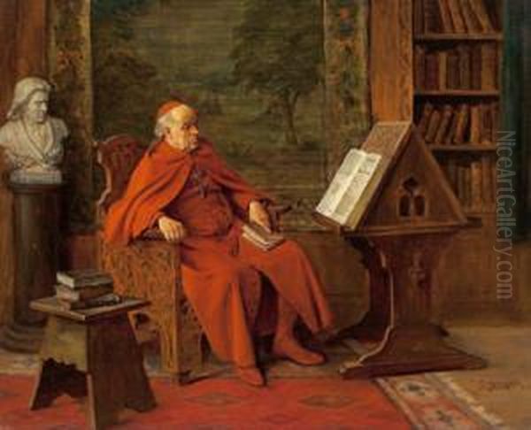 Contemplative Cardinal - view 1