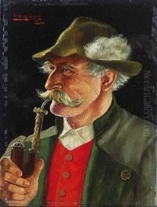 Tyrolczyk Palacy Fajke