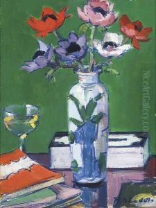 Still life, anemones
