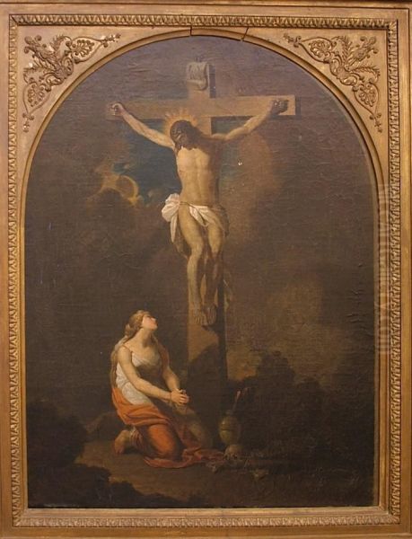 Cristo In Croce Con La Maddalena - view 1