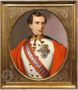 Emperor Franzjoseph I by Anton Einsle