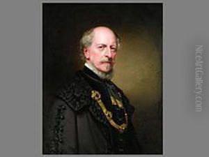 Portrait Eines Wurdentragers by Anton Einsle