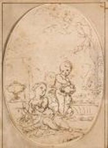 Les Amours Jardiniers by Charles Dom. Joseph Eisen