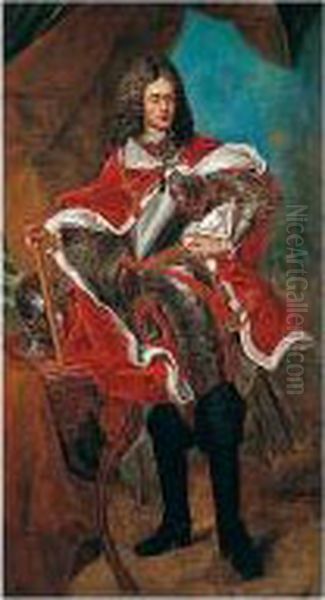 Portrait Of Francois-hugues-emmanuel Ignace, Prince Of Nassau-siegen (1678-1735) - view 1