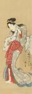 Beauty After The Bath by Keisai Eisen