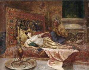 Reclining Odalisque by Ferencz, Franz Eisenhut