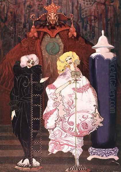 "Have You Really the Courage?", illustration from 'The Shepherdess and the Chimney Sweep' - view 1