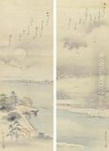 Matsuchiyama In Autumn by Chobunsai Eishi