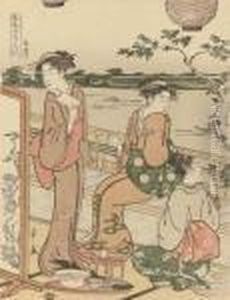 Sumidagawa, From The Series Goshiki No Asobi (amusements In Five Colors) Sumidagawa, From The Series Goshiki No Asobi (amusements In Five Colors)