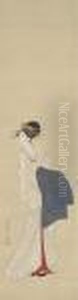 Standing Courtesan - view 1