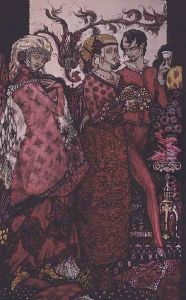 "Bert the Bigfoot, Sung by Villon" by Harry Clarke
