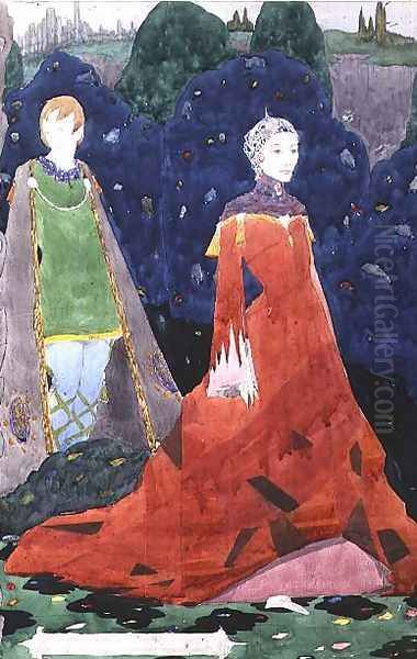 Design for Geneva Window showing the Countess Cathleen - view 1