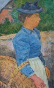 Auf Dem Weg Zum Markt by Ernst Wilhelm H. Eitner